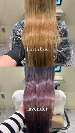 セミロング カラー ヘアアレンジ 💟Opus // Mizuki🐕のヘアスタイル