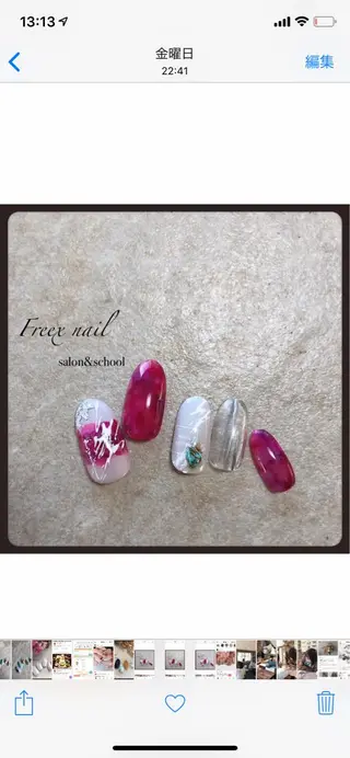 ネイル freex nail /ニュアンス/個性派のネイルデザイン