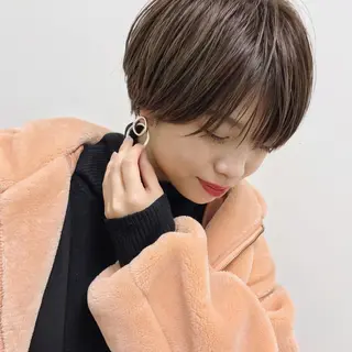 ショート カラー ショート特化 /天神大名/ハルナのヘアスタイル