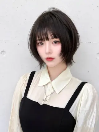 ショート PULSE ASAHIのヘアスタイル
