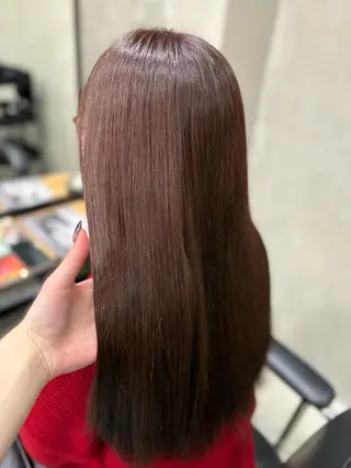 カラー かわうち れなのヘアスタイル