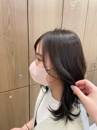 ミディアム 櫻間 彩心のヘアスタイル