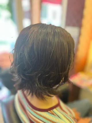 ショート カラー 織田 英之のヘアスタイル
