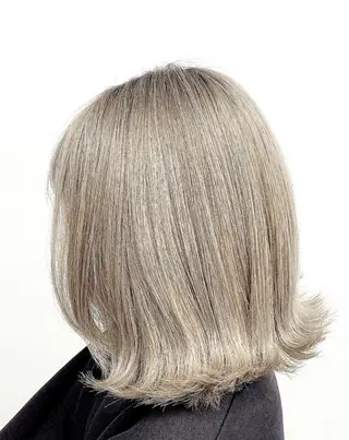 ミディアム YOFAhair芦屋 峰★カラーリストのヘアスタイル