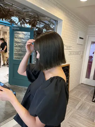 カラー 阿部 うららのヘアスタイル