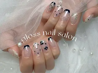 ネイル ゆり🌷 gloss nailのネイルデザイン
