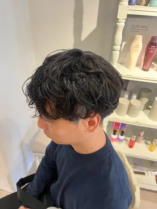 パーマ CreBiA ひなたのヘアスタイル
