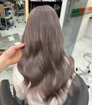 ロング カラー 笠間 啓聖のヘアスタイル