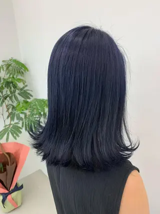 ミディアム 山田 絵里菜のヘアスタイル