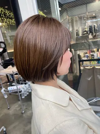 ショート ♡レイヤーボブ パーマ/うらら♡のヘアスタイル