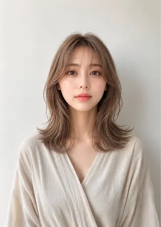 ロング カラー 佐藤優晟/カラー/ 癖毛ショート/表参道のヘアスタイル