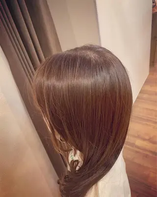 ミディアム カラー 狩野 龍二のヘアスタイル