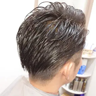 ショート 齋藤 直也 MILIKE F4のヘアスタイル
