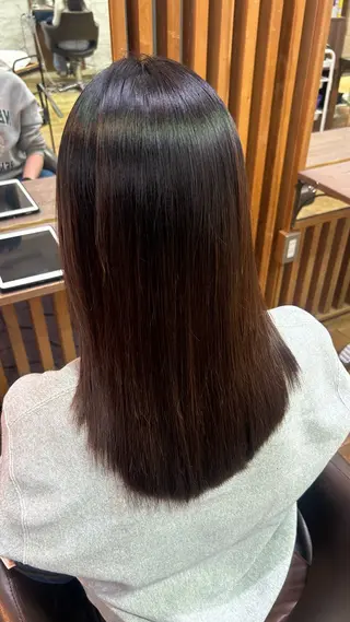 セミロング 瓦井 沙奈のヘアスタイル