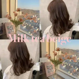 セミロング カラー 🦋haginoya miho🦋のマツエク・マツパデザイン