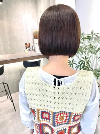ショート 髪質改善will hairdesignのヘアスタイル