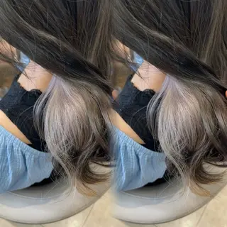 ロング カラー 暖色/ブリーチカラー 🎀 M i k uのヘアスタイル