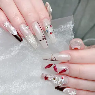ネイル MoMoA Nail ネイル長さ出し専門店のネイルデザイン