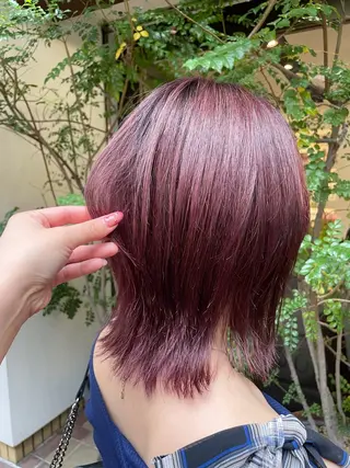 ミディアム Reira ￤ボブ ・レイヤー￤顔周りのヘアスタイル