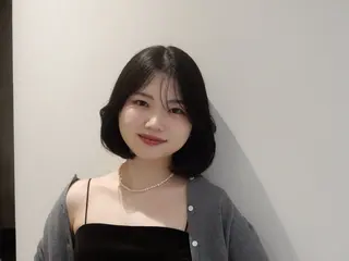 ミディアム カラー たかはし ゆうなのヘアスタイル