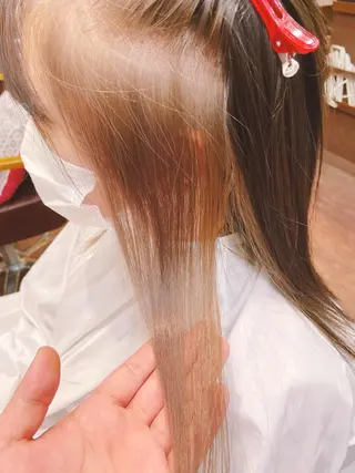 セミロング カラー 木村 瞬のヘアスタイル