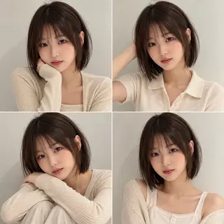 ショート パーマ 🦋韓国風レイヤー/ 艶髪矯正🦋凛太郎のヘアスタイル
