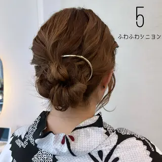 ヘアアレンジ 美髪矯正/シークレッ トハイライト🤍りさのヘアスタイル
