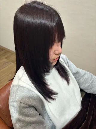 ロング Circus 石原愛里のヘアスタイル