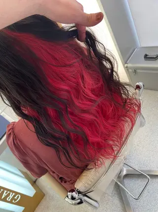 カラー 皆川 惇勇のヘアスタイル