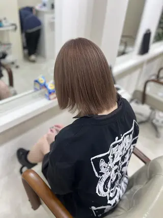 ミディアム カラー 🩷モテるハイトーン 🩷ブリーチ特化🩷のヘアスタイル