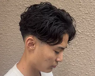 パーマ メンズ 【メンズ専門】 聞谷 友貴矢のヘアスタイル
