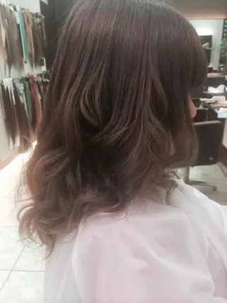 ミディアム カラー BREK 袋井店のヘアスタイル