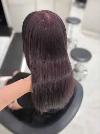 ロング カラー ヘアアレンジ 💓色落ちまで綺麗な 垢抜けカラー💓のヘアスタイル