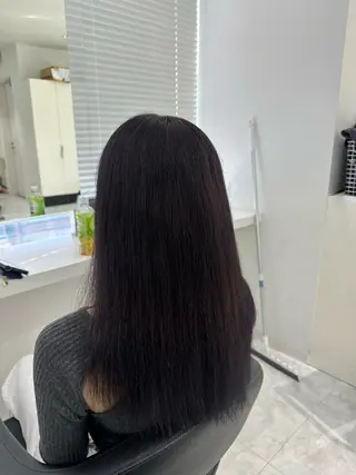 ロング カラー ヘアアレンジ 💓色落ちまで綺麗な 垢抜けカラー💓のヘアスタイル