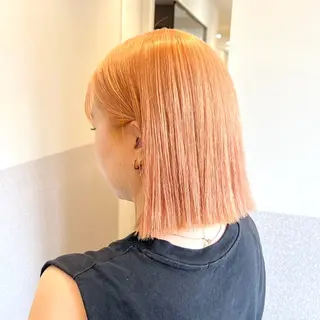 ショート カラー 🩵ブリーチカラー MIORI🩵のヘアスタイル