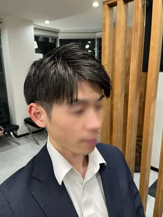 ショート メンズ 石川 勇海のヘアスタイル