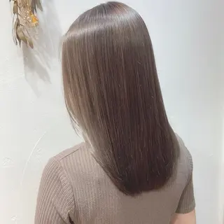 セミロング 太田 斗志のヘアスタイル