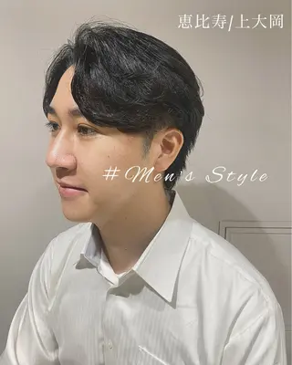 ミディアム パーマ メンズ 似合う髪型見つけます AYAKAのヘアスタイル