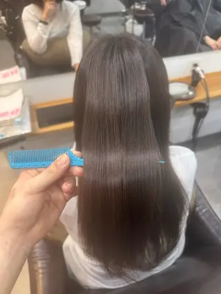 ロング 三原 賢二 【縮毛矯正】のヘアスタイル