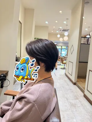 ショート カラー Blossom 大山imafujiのヘアスタイル