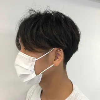 セミロング ヘアアレンジ メンズ メンズ特化 水口湧太のヘアスタイル