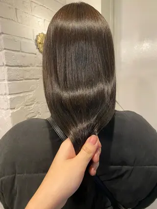 ロング カラー ヘアアレンジ レイヤーカット×髪質 改善🇰🇷シオリのヘアスタイル