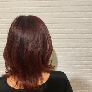 ミディアム カラー 佐藤 宰  OZ桑野店のヘアスタイル