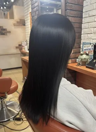 セミロング flencia 丸 和博|カットのヘアスタイル