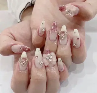 ネイル Lee Nails チップ長さだし専門店のネイルデザイン