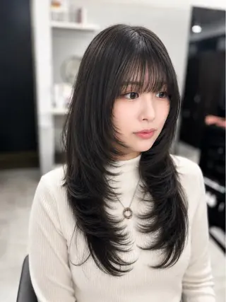 ロング 似合わせ💖トレンド ✨TAKAMI😊のヘアスタイル