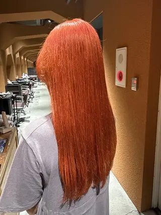 ロング 似合わせカラー🍒 ×ヘッドスパ🫧のヘアスタイル