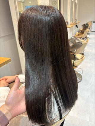 ロング 藤田 小波のヘアスタイル