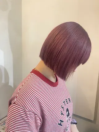 ミディアム カラー 【Mimosa】 Irohaのヘアスタイル