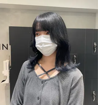 セミロング 【丁寧なカウンセリ ング】MIHOのヘアスタイル